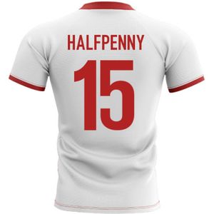2022-2023 Wales Flag Concept Rugby Shirt (Halfpenny 15)