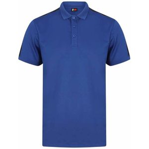 Finden & Hales Volwassenen Unisex Contrastpaneel Pique Polo Shirt (XS) (Royal Blue/Navy)