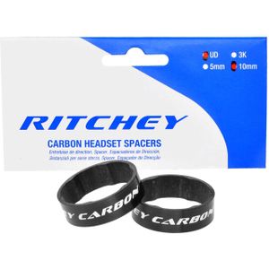 Ritchey - wcs spacer set ud carbon 10mm 1-1 8'' 2 stuks