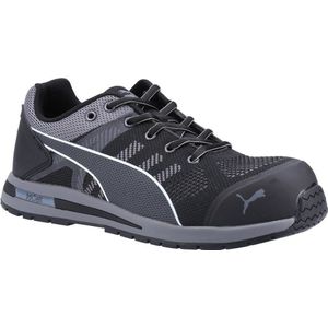 Puma Safety Heren Elevate Lage Gebreide Veiligheidstrainers (45,5 EU) (Zwart)