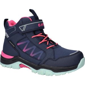 Hi-Tec Rush wandelschoenen voor jongens (34 EU) (Marine/Fusieroze/Mint)