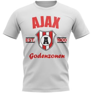 Ajax Established Football T-Shirt (White)