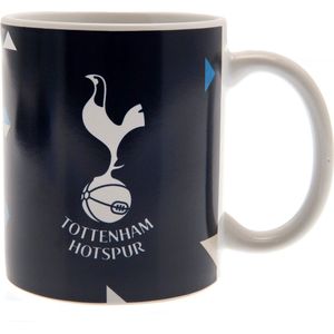Tottenham Hotspur FC Crest Mok  (Marineblauw/Wit)