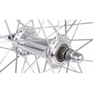 Voorwiel 28-15/8-13/8 622 hybride alu velg Paralex zwart