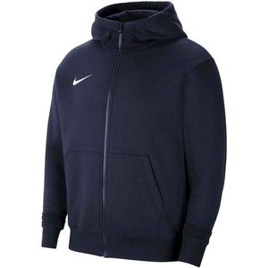 Nike - Park 20 Fleece Zip Hoodie Junior - Blauw Vest - 116 - 128