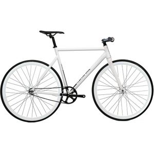 Santafixie Raval Fixie Fiets - All White 30mm