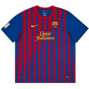 Barcelona 2011-12 Home Shirt ((Fair) M)
