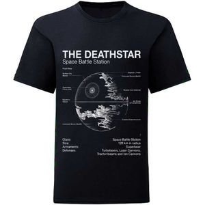 Star Wars Unisex T-Shirt voor volwassenen met een overlijdenskans (XL) (Zwart)