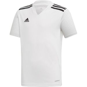 adidas Director 20 JSYY T-shirt voor jongens, wit/zwart, 910Y