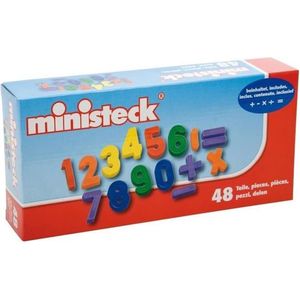 Ministeck - Magneet cijfers 48-delig