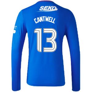 2023-2024 Rangers Long Sleeve Home Shirt (Cantwell 13)