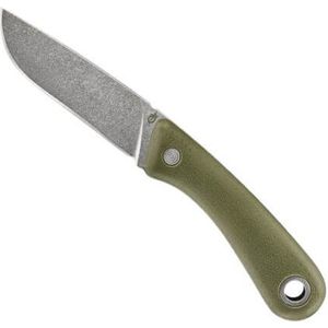 Gerber survivalmes Spine Flat Sage - robuust en met schede - Groen