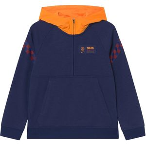 2021-2022 Barcelona Travel Fleece Hoodie (Blue Void)