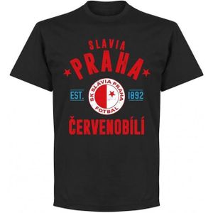 Slavia Prague Established T-shirt - Black