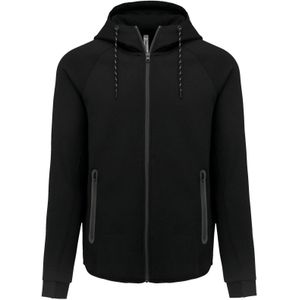 Proact Heren Performance Hooded Jacket (L) (Zwart)