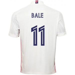 2020-2021 Real Madrid Adidas Home Football Shirt (BALE 11)