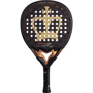 Black Crown Special Pro Padel Racket Goud 335-370 gr