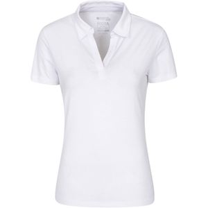 Mountain Warehouse Dames/Dames UV-bescherming Poloshirt (44 DE) (Wit)