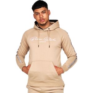 Born Rich Heren Dorigo Hoodie (S) (Gewoon taupe)