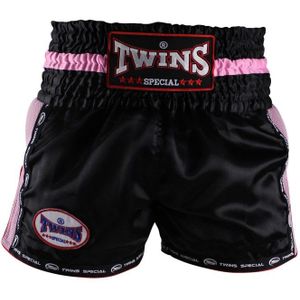 Twins TTBL-073 dames Thaiboksshort - Zwart - S