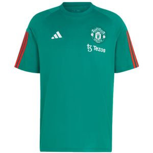Adidas Manchester United 23/24 Short Sleeve T-shirt Training Groen M