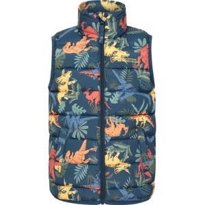 Mountain Warehouse Kinderen/Kinderen Rocko Dinosaurus Gewatteerd Gilet (128) (Groen)