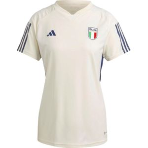 Adidas Italy 22/23 Woman Short Sleeve T-shirt Travel Wit XS