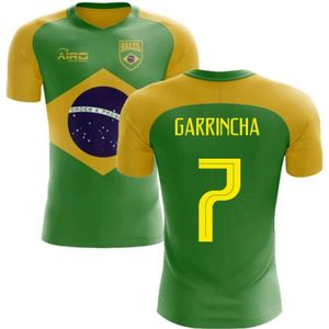 2022-2023 Brazil Flag Concept Football Shirt (Garrincha 7)