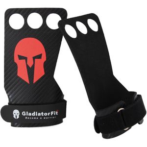 Handgrips drievingerige crosstraining handschoenen in carbon