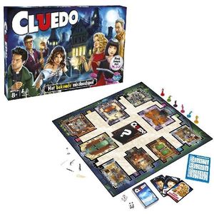 Cluedo: Het bekende misdaadspel voor 2-6 spelers vanaf 8 jaar. Los de moord op met meerdere locaties en verdachten!