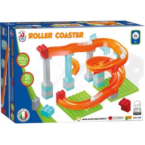 Knikkerbaan Roller Coaster Set, 31dlg.