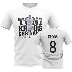 Toni Kroos Germany Player Tee (White)