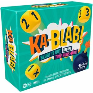 Hasbro KA-BLAB! Gezelschapsspel - Dolle pret voor families met categorieënspellen - Geschikt voor kinderen vanaf 10 jaar