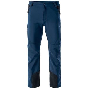 Hi-Tec Heren Astoni Softshell wandelbroek (XL) (Jurk Blauw/Zwart)