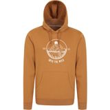 Mountain Warehouse Heren Into The Wild Hoodie (L) (Mosterd)