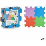 Puzzelmat Multicolour EVA-rubber (12 Stuks)