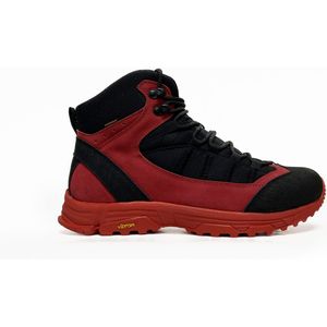 S-KARP MFX2 SS-wandelschoenen, rood, box/crusted natuurlijk leer, Vibram Exmoor-zool