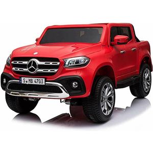 Elektrische auto voor kinderen Injusa Mercedes Benz X Class Pick Up Rood 12 V