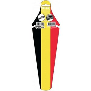 Velox spatbord zwart-geel-rood (ass saver) Belgie-Duitsland