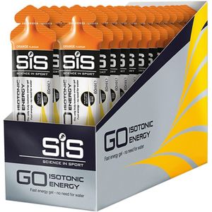 SiS Energygel Go Isotonic - Energie gel - Isotone Sportgel - Orange - 360 Gram (30 Gels)