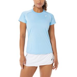 Asics - Court Womens Piping Short Sleeve - Tennis Shirt - XS