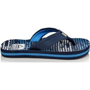 Reef Little AHI blue horizon slippers kids
