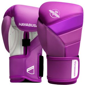 Hayabusa T3 Neon Bokshandschoenen - neon purper - 10 oz