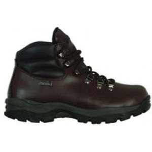 Hi-Tec Heren Eurotrek III Leren Wandelschoenen (42 EU) (Bruin)