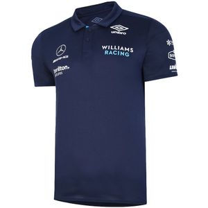 2022 Williams Racing Media Polo Shirt (Peacot)