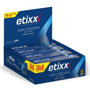 High Protein Bar 12x55G - Etixx Mucle Nutrition