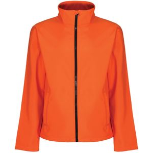 Regatta - Heren Ablaze Printable Softshell Jas (S) (Magma Oranje/Zwart)