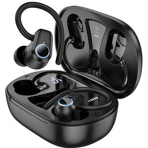 Hoco EQ8 Pure Joy Draadloze headset voor in het oor voor gesprekken/muziek Bluetooth Zwart