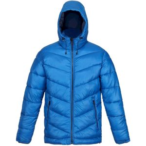 Regatta Heren Toploft II gewatteerde jas met capuchon (M) (Skydiver Blauw)