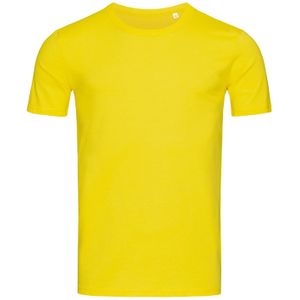 Absolute Apparel - Heren Stedman Stars Morgan T-Shirt met Ronde Hals (L) (Geel)